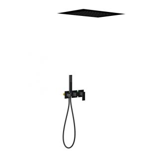 Душевой комплект Timo Selene SX-2129/03SM чёрный матовый